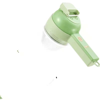 Cortador vegetal elétrico Handheld com o saco do congelador de 3pcs PEVA e o pano de limpeza 1pc
